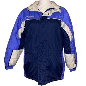 COLUMBIA Ski Coat Cold Weather Wear  in NVY, BLU, KHK in Size 14/16